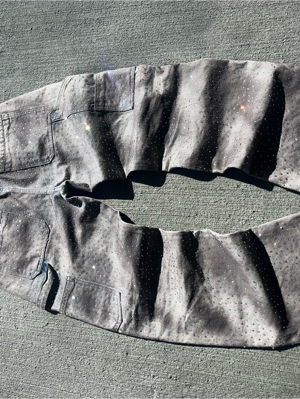 PC Rhinestone jeans “galaxy”collection - Picture 3 of 12